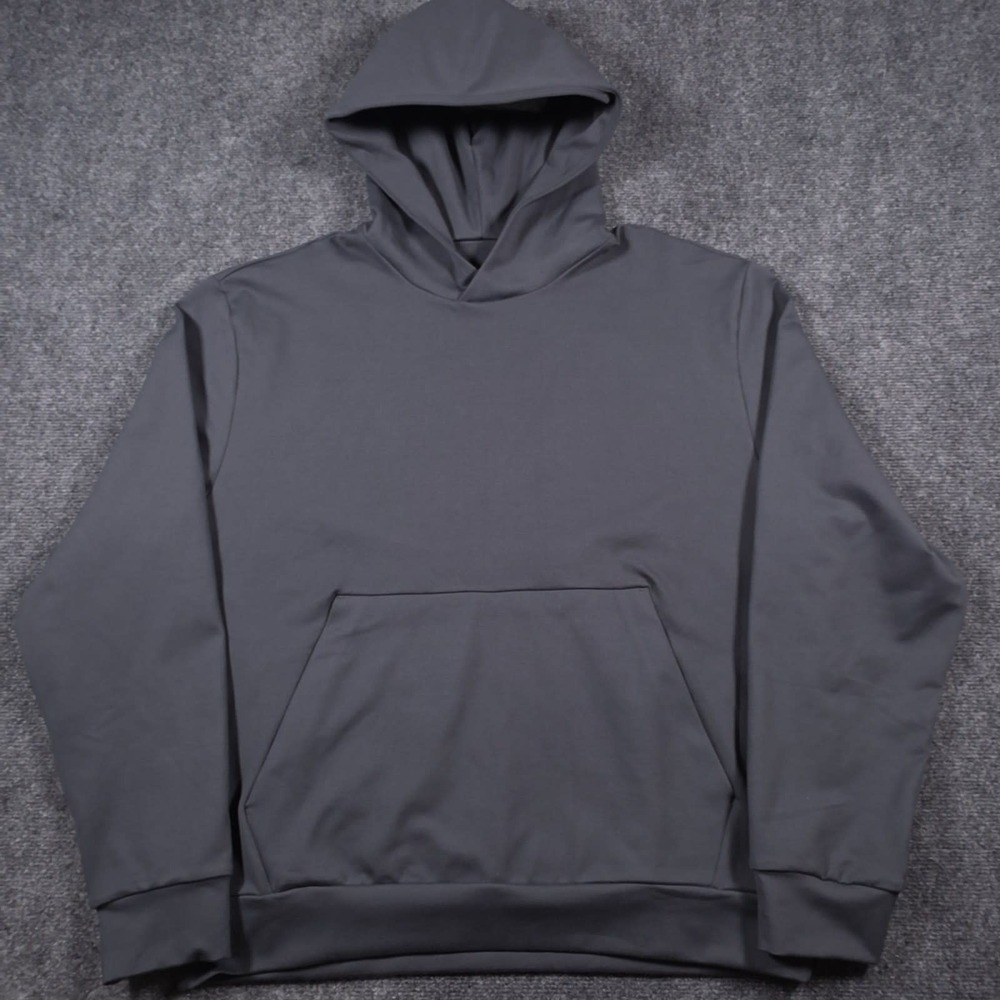Lululemon Heavyweight Soft Jersey Pullover Hoodie Mens L Coal Relaxed Fit